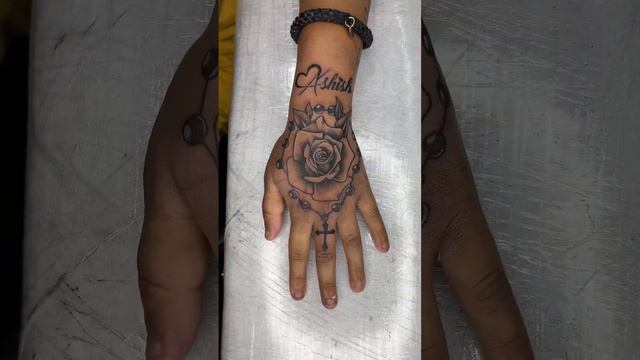 Rose tattoo kisa laga #trending #tattoo #tattoogram #tattooartist #instattoo #tattooist