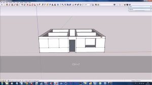 Как рассчитать площадь и объём стен дома в SketchUp