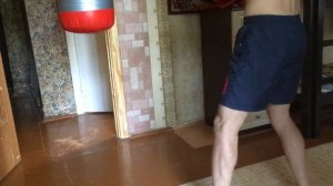 Тренажёр EVNIK поэтапная разборка бокового удара этап 3