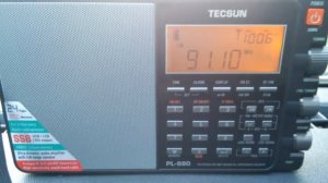 Tecsun PL-880 Прием в УКВ/FM в г. Вязники