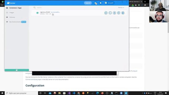 Como usar o SQL Server com o Docker? смотреть онлайн