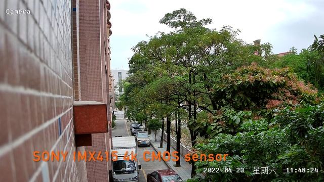 4k security camera video demo-day time-SONY IMX415 CMOS sensor-model:A8M415