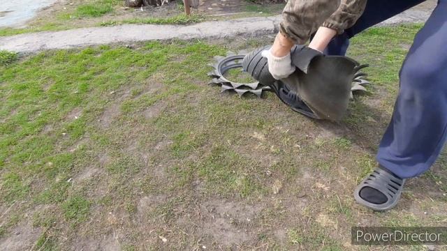 Клумба из покрышки #лайфхак смотреть онлайн