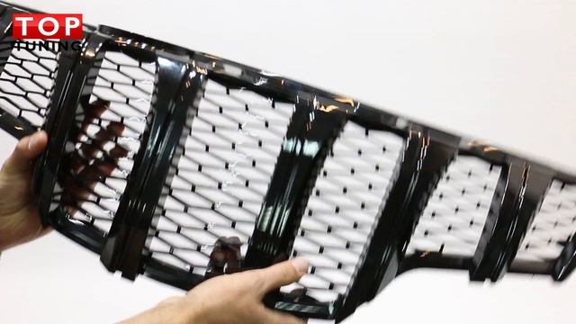 Решетка радиатора Black Edition Tech Design Тюнинг Nissan X Trail T32 смотреть онлайн