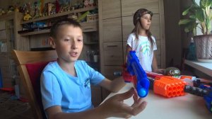 Моя коллекция детского оружия (Nerf бластеры, пистолеты, автоматы, мечи и др (Часть 1)