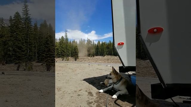 ? Dustnado ? MOUNT SHASTA!