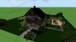 Ландшафтный дизайн дачного участка 17 соток.