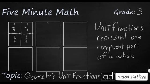 3rd Grade Math Congruent Unit Fractions смотреть онлайн