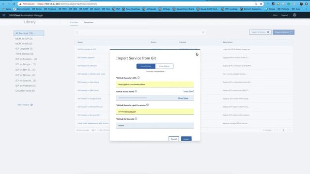 Using IBM Cloud Automation Manager to deploys a lamp stack and adds tags to the resources смотреть онлайн