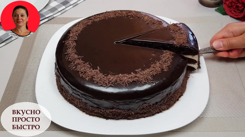 Чудо торт на сковороде. Чудесный домашний шоколадный торт