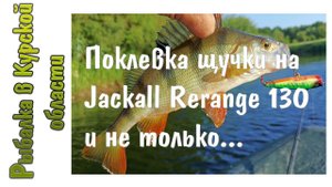 Эффективная проводка Jackall Rerange. Первые щучки на 130-ые