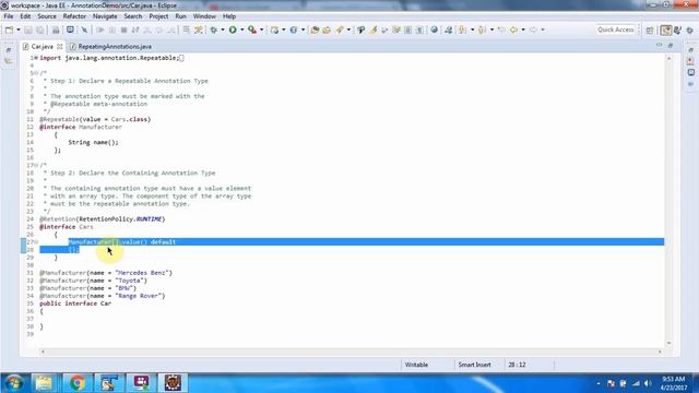 What is repeating Annotations in Java?  | Java annotations | Annotations in java