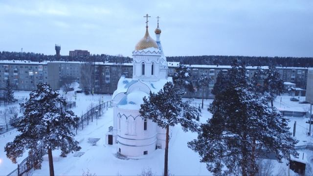 Храм Александра Невского Колывань