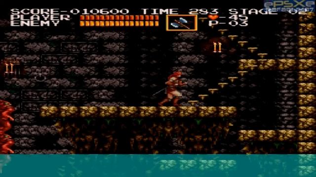Castlevania Chronicles PS1 (ePSXe Emulator) Gameplay HD смотреть онлайн