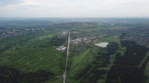 Киселевск с высоты 476м. Афонинская гора.