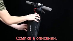 Жесткая водонепроницаемая сумка-кофр на руль самоката с Алиэкспресс,ёмкостью от 1 до 5 литров.