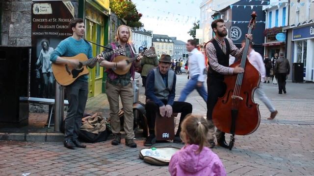 Galway Street Music. Ireland. - Уличная музыка. Голуэй. Ирландия.