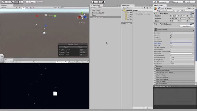 How to build a space ship game  with Javascript using Unity3D Lesson 1