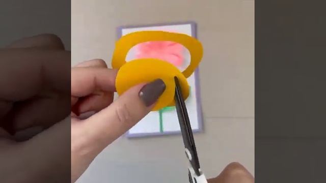 Простая,быстрая и очень красивая аппликация "Цветок" смотреть онлайн