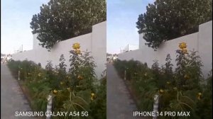 Samsung Galaxy A54 5G Vs iPhone 14 Pro Max Camera Test Comparison