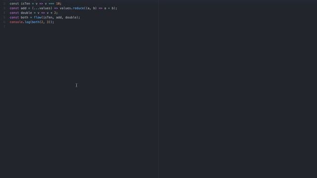 Expanding the lodash flow function смотреть онлайн