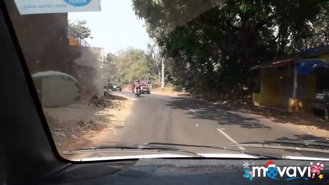 Дорога на пляж Арамболь. Арпора-Морджим-Мандрем-Арамболь. смотреть онлайн