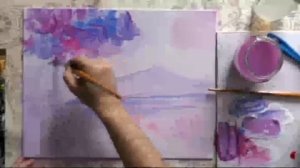 «Рисование акриловой краской на стекле»