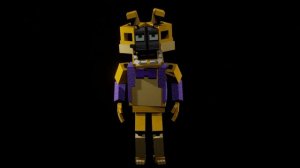 fnaf my blender minecraft rig test