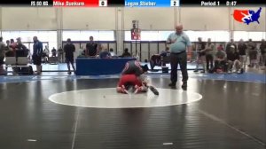 Mike Dunkum vs. Logan Stieber at 2013 Las Vegas/ASICS U.S. Open