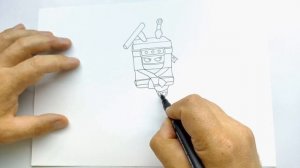 Как нарисовать Ниндзя Эш - Бравл Старс - How to draw Ninja Ash - Brawl Stars - Как нарисовать Эш