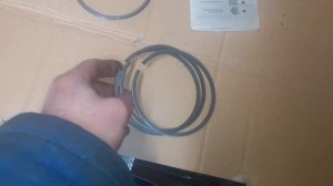 Установка поршневых колец на двигатель Д 21.