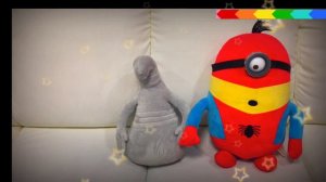 Детские песни. Развивающее видео для малышей.5 обезьянок скачут на тахте