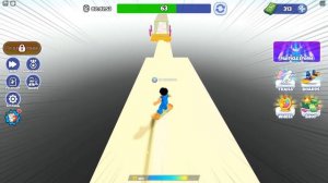 ?МЫ УСТРОИЛИ ГОНКУ НА СНОУБОРДАХ В РОБЛОКС! ШЕДИ ЛЕСКА И НУБИК ROBLOX Snowboard Obby