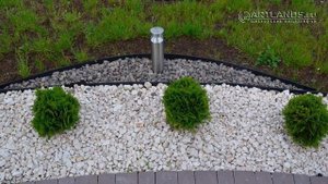 Садовый пластиковый бордюр Геоборд. Подборка примеров использования для вашего вдохновения!