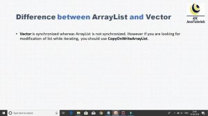 What are similarities and difference between ArrayList and Vector?|Java Collection Interview Ques.