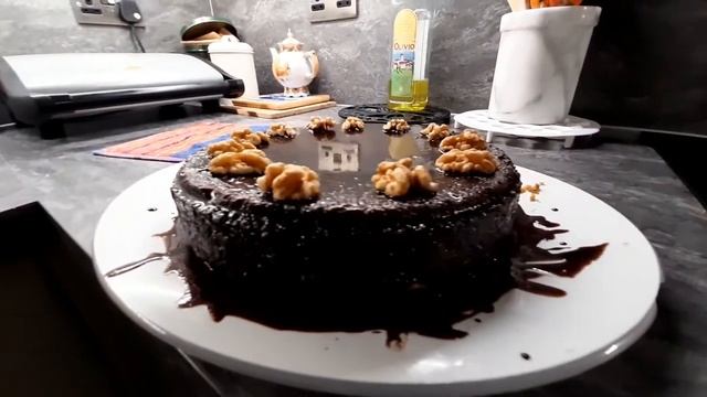 Ореховый пирог "Мишка", испекла по рецепту из канала Мамины рецепты.