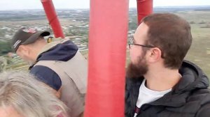 ШОК ЭТО НАДО ВИДЕТЬ! НАШ ПОЛЁТ НА ВОЗДУШНОМ ШАРЕ! SHOCK IS A MUST SEE! OUR HOT AIR BALLOON FLIGHT!