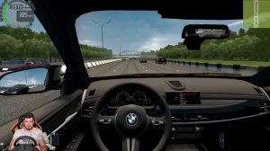 ПОЛИЦЕЙСКАЯ ПОГОНЯ ЗА НОВЫМ БМВ Х5 М - CITY CAR DRIVING + РУЛЬ