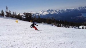 Skiing at Heavenly, 4/6/2014