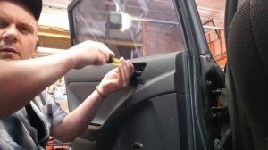 Pontiac vibe (2008) inner door panel removal