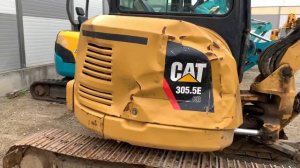 Экскаватор Катерпиллер 305.5 / гидролиния /кондиционер/ лебёдка . Вес 5.5 тон