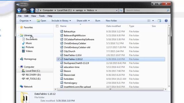 Introduction to DataTables