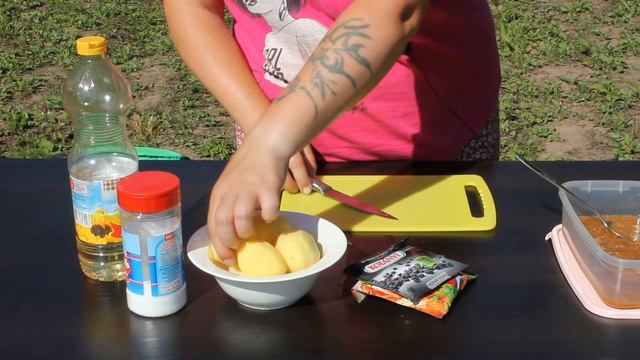 Маринованная картошка / Готовим на углях смотреть онлайн