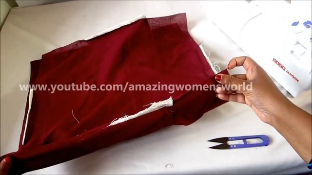 Beautiful Flower Cushion Cover Cutting and Stitching | DIY | Home Decor