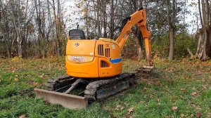 Обзор на мини-экскаватор Yanmar B2-5 2014 г.