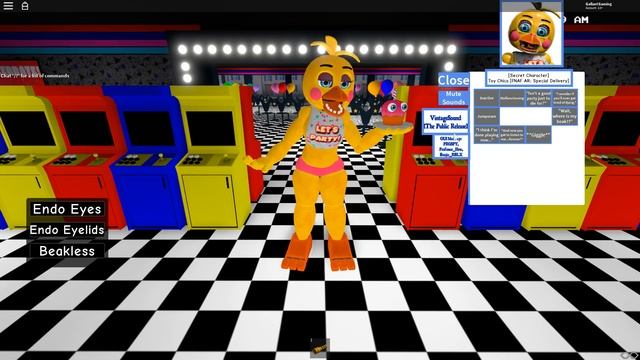 How To Get FNAF AR Freddy Frostbear and Toy Chica in Roblox Circus Baby's Pizza World Roleplay смотреть онлайн
