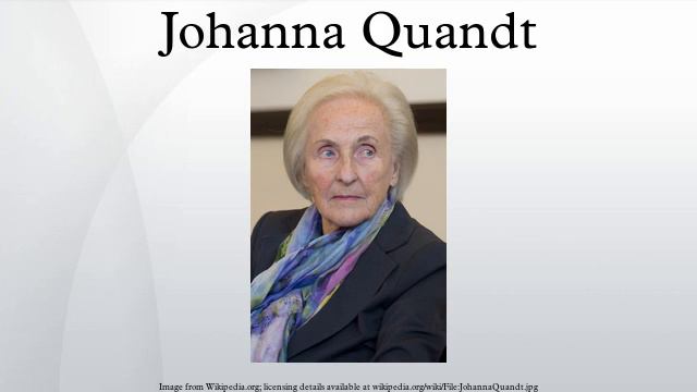 Johanna Quandt смотреть онлайн