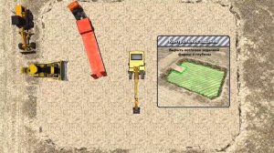 Учебный тренажер - симулятор экскаватора "Экскаватор-деск"