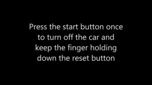 How to reset Service, Maintenance Required Light of Toyota highlander, Lexus with Start Button