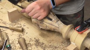 Как сделать резные ножки для журнального столика, резьба по дереву